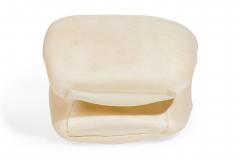 Kar Studio Chinese Contemporary Beige Fiberglass Tooth Stool - 4605658