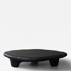 Kar Studio Chinese Contemporary Black Fiberglass Tripod Coffee Table - 4619901