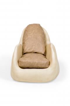 Kar Studio Contemporary Amorphous Fiberglass Armchairs - 4605709
