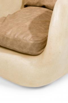 Kar Studio Contemporary Amorphous Fiberglass Armchairs - 4605714