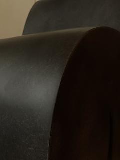 Kar Studio Contemporary Coffee Curl Up Lounge Chair - 4605506