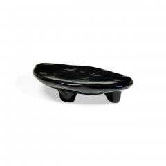 Kar Studio Contemporary Tripod Fiberglass with Chinese Lacquer Coffee Table - 4619618