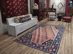 Karabagh Flowers Kilim - 4780698