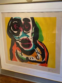 Karel Appel ACQUATINT AND CARBORUNDUM UNTITLED PLATE IV FROM FIVE NIGHT FACES IN BROADWAY - 3267904