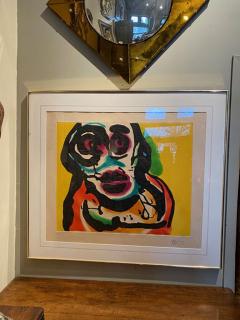Karel Appel ACQUATINT AND CARBORUNDUM UNTITLED PLATE IV FROM FIVE NIGHT FACES IN BROADWAY - 3267905