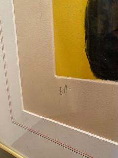 Karel Appel ACQUATINT AND CARBORUNDUM UNTITLED PLATE IV FROM FIVE NIGHT FACES IN BROADWAY - 3267916