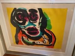 Karel Appel ACQUATINT AND CARBORUNDUM UNTITLED PLATE IV FROM FIVE NIGHT FACES IN BROADWAY - 3267955