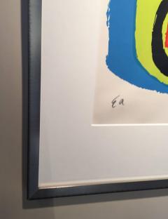 Karel Appel Karel Appel Signed Artist Edition Swirls of Color Two Faces  - 2224150