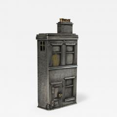 Karel Bartosik Figural Lighter English Tenement House Model Building - 2592331