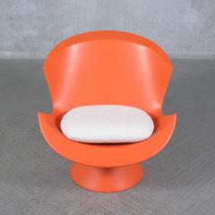 Karim Rashid Vintage Post Modern Lounge Chair and Ottoman Expertly Restored - 3398517
