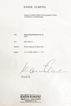 Karin Elmers Karin Elmers Second Hand Flowers Homage to Warhol No 24 Ltd Edition Print - 4117165