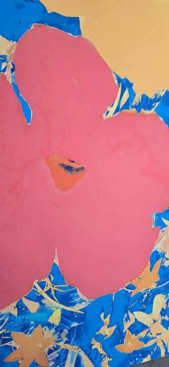 Karin Elmers Karin Elmers Second Hand Flowers Homage to Warhol No 24 Ltd Edition Print - 4117171