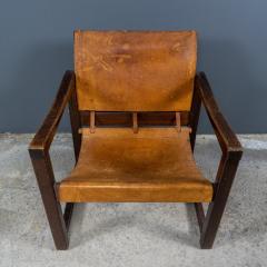 Karin Mobring 1970s Karin Mobring Diana Leather Safari Chair Sweden - 2175279