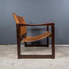 Karin Mobring 1970s Karin Mobring Diana Leather Safari Chair Sweden - 2175280