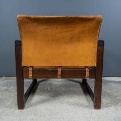 Karin Mobring 1970s Karin Mobring Diana Leather Safari Chair Sweden - 2175288