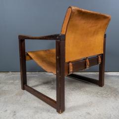 Karin Mobring 1970s Karin Mobring Diana Leather Safari Chair Sweden - 2175289