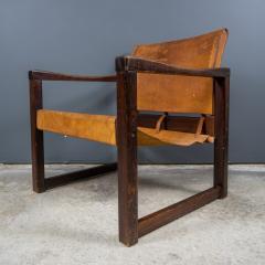 Karin Mobring 1970s Karin Mobring Diana Leather Safari Chair Sweden - 2175291