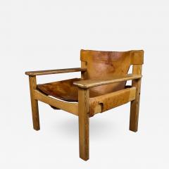 Karin Mobring Karin Mobring Natura Saddle Leather Armchair Sweden 1977 - 2290422