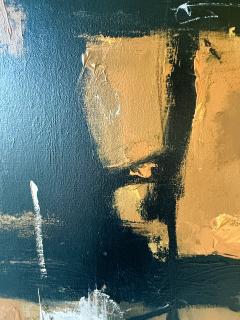 Karina Gentinetta Earthen Series No IV Acrylics in Brown Tones Abstract 27 5 x 27 5  - 4369525