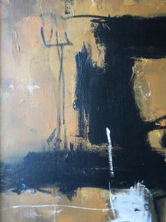 Karina Gentinetta Earthen Series No IV Acrylics in Brown Tones Abstract 27 5 x 27 5  - 4369531