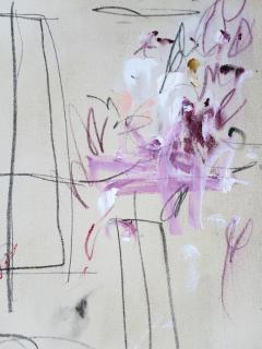 Karina Gentinetta La Dolce Vita I Acrylic Oil Pastels and Pencils Abstract 60 x48  - 3025588