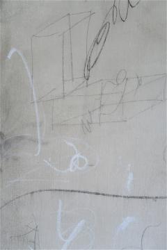 Karina Gentinetta Topic of Conversation Large Abstract Acrylic Oil Pastels and Pencil Painting - 1512771