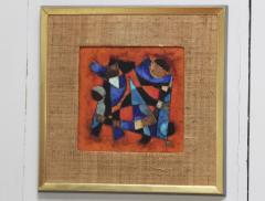 Karl Drerup Karl Drerup Enamel On Copper Abstract Art Work - 768273