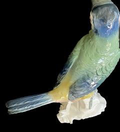 Karl Ens Karl Ens Fine Porcelain Polychrome Exotic Bird Sculpture of a Toucan - 4313287
