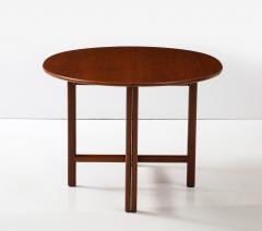 Karl Erik Ekselius 1960s Teak Dining Table Designed By Karl Erik Ekselius For JOV With 3 Leaves - 3449775