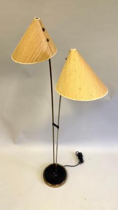 Karl Hagenauer 2 European Mid Century Modern Late Art Deco Floor Lamps by Karl Hagenauer - 4292764