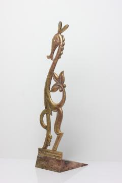 Karl Hagenauer Bronze Giraffe Door Stop by Karl Hagenauer 1925 Austria - 4704002