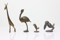 Karl Hagenauer Collection of Karl Hagenauer Brass Models Sculptures 1920s 1930s Austria - 4420216