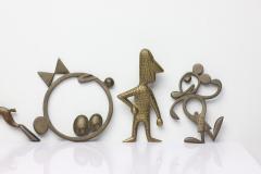 Karl Hagenauer Collection of Karl Hagenauer Brass Models Sculptures 1920s 1930s Austria - 4420219