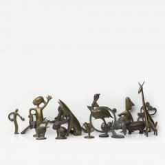 Karl Hagenauer Collection of Karl Hagenauer Brass Models Sculptures 1920s 1930s Austria - 4420285