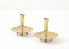 Karl Hagenauer Footed Candleholders Pair - 4416677