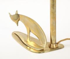 Karl Hagenauer Fox Table Lamp with Josef Frank Shade - 4416690