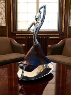 Karl Hagenauer Hagenauer Modernist Sculpture of Josephine Baker Vienna - 4415091