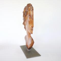 Karl Hagenauer Hagenauer RENA carved wood head of a Roman man Austria 1935 - 720381