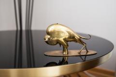 Karl Hagenauer Viennese Brass Bull 1019 Paperweight by Karl Hagenauer for Hagenauer 1929 - 2090844