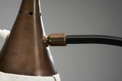 Karl Heinz Kinsky Metal Floor Lamp with Crowfoot Base by Karl Heinz Kinsky Attr Germany 1950s - 4332813