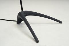 Karl Heinz Kinsky Metal Floor Lamp with Crowfoot Base by Karl Heinz Kinsky Attr Germany 1950s - 4332815
