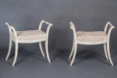 Karl Johann Bauer Pair of Karl Johann Stools - 3803620