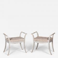 Karl Johann Bauer Pair of Karl Johann Stools - 3805320