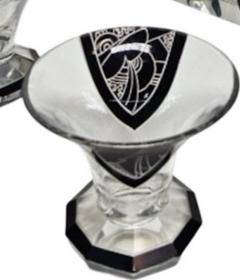 Karl Palda Art Deco Decanter and Glasses by Palda 1920s - 4335791
