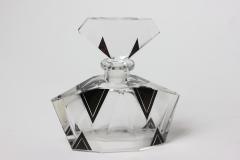 Karl Palda Czech Art Deco Glass Vanity Set by Karl Palda 1930 Czech Republic - 2284939