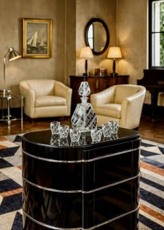 Karl Palda Modernist Decanter and Glasses by Karl Palda - 4335809