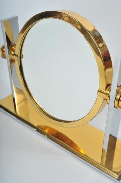 Karl Springer 1980s Rable Mirror by Karl Springer - 676643