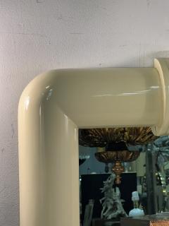 Karl Springer ART DECO REVIVAL CREAM LACQUERED MIRROR IN THE MANNER OF KARL SPRINGER - 3328800