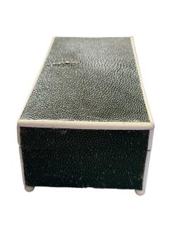 Karl Springer ART DECO REVIVAL SHAGREEN BONE RECTANGULAR BOX - 4479890