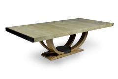 Karl Springer American Mid Century Karl Springer Extention Dining Table - 4273595
